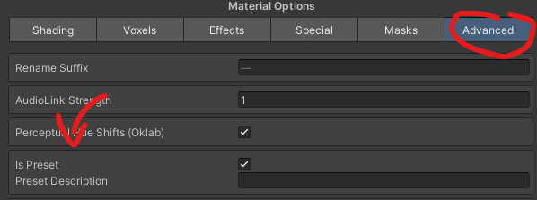 Is Preset